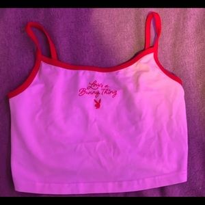 play boy bunny tank top.